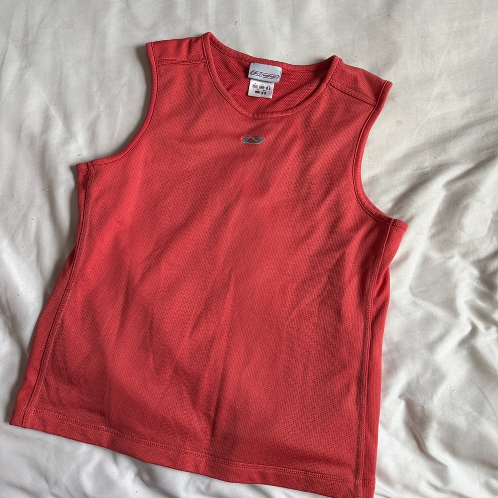 Vintage Reebok Mesh Mid Logo Tank Top